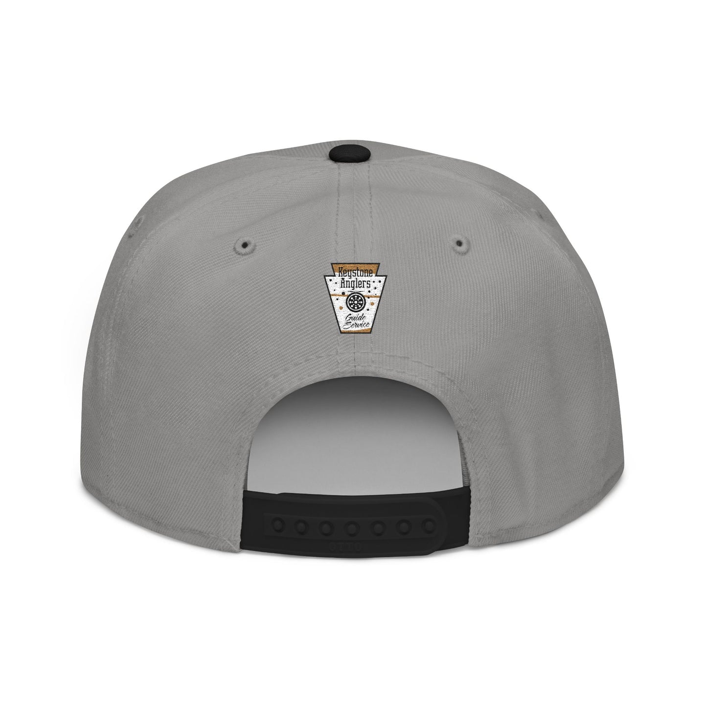 Fly God Musky Outline Flat Bill Snapback Hat – Bold Style for Everyday Adventure