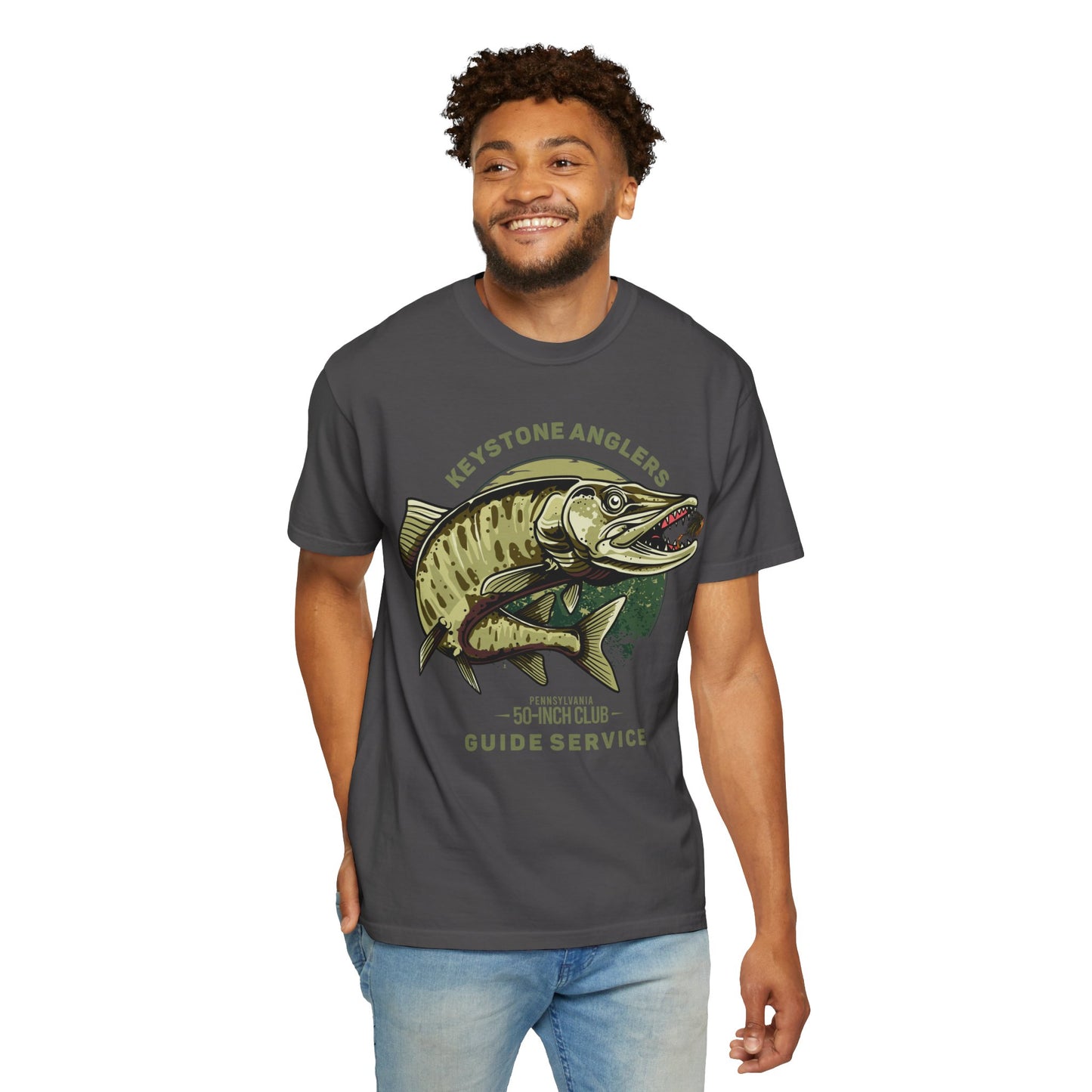 FLY GOD MUSKY APPAREL – Keystone Anglers 50-Inch Club Tee